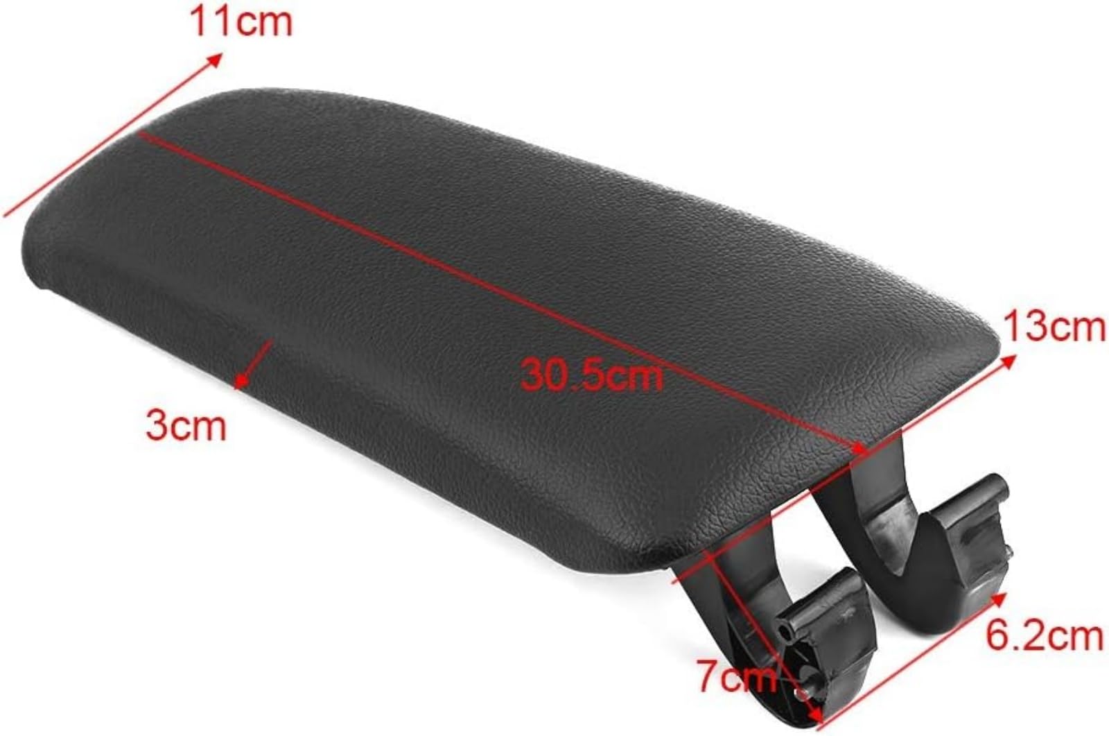 Cuscino per Bracciolo Auto, Bracciolo Console Bracciolo Coperchio Copertura, Copertura per Bracciolo Centrale, Coperchi Braccioli Compatibile per A4 B6 B7 2002–2008