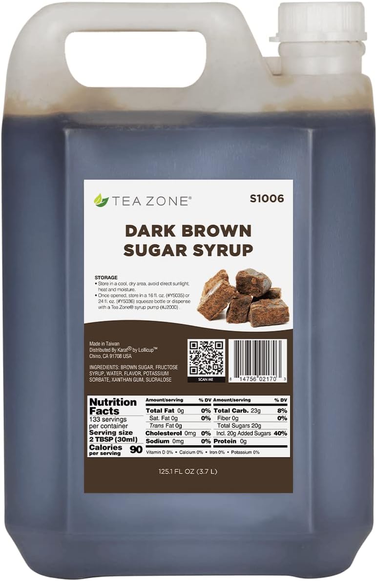 Tea Zone 11.5 lb Dark Brown Syrup