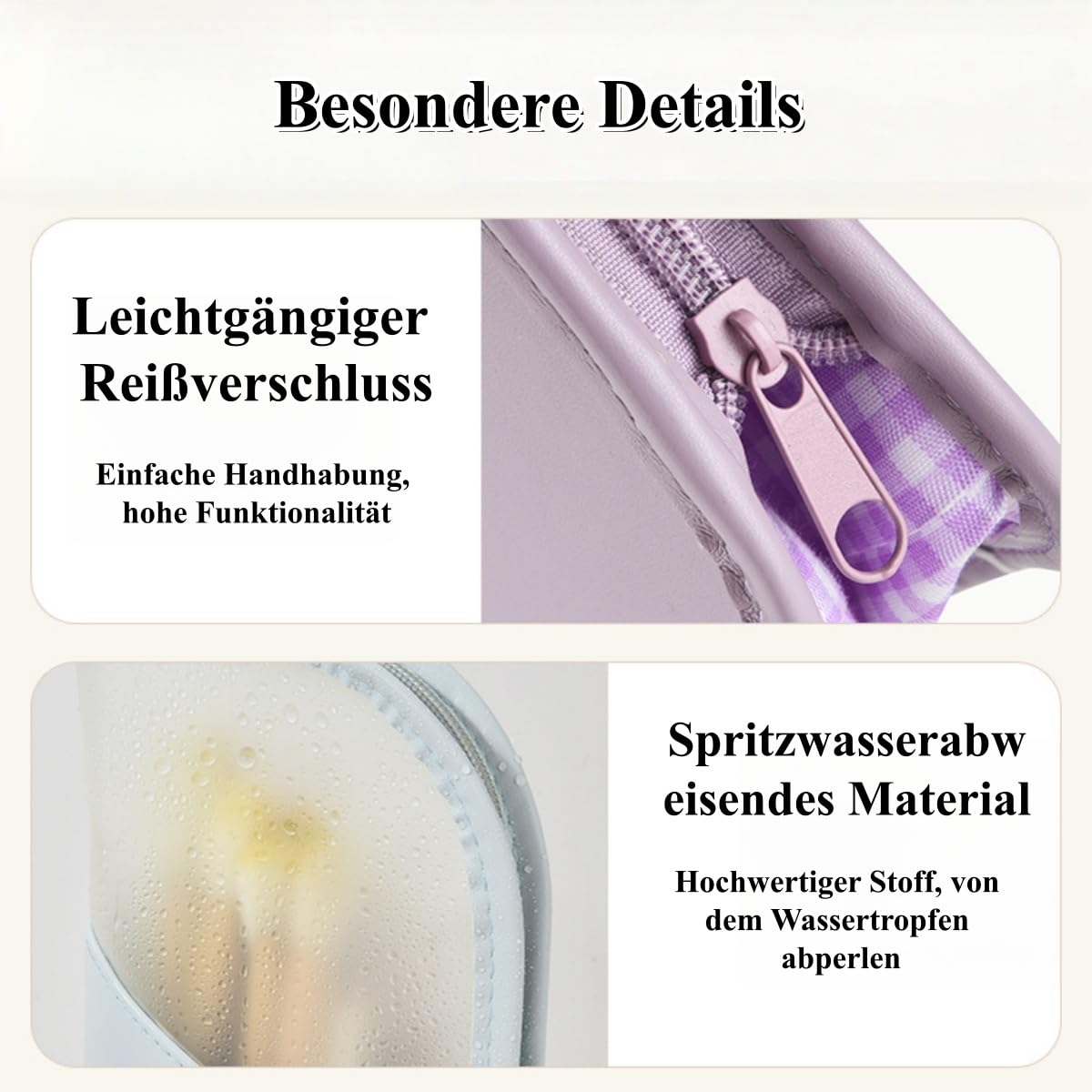 Make-up Pinseltasche Stehend Transparent TPU Wasserabweisend Kulturbeutel Reise Organizer Faltbar Aufbewahrung Fitness Bad Leicht (Mehrfarbig,6)