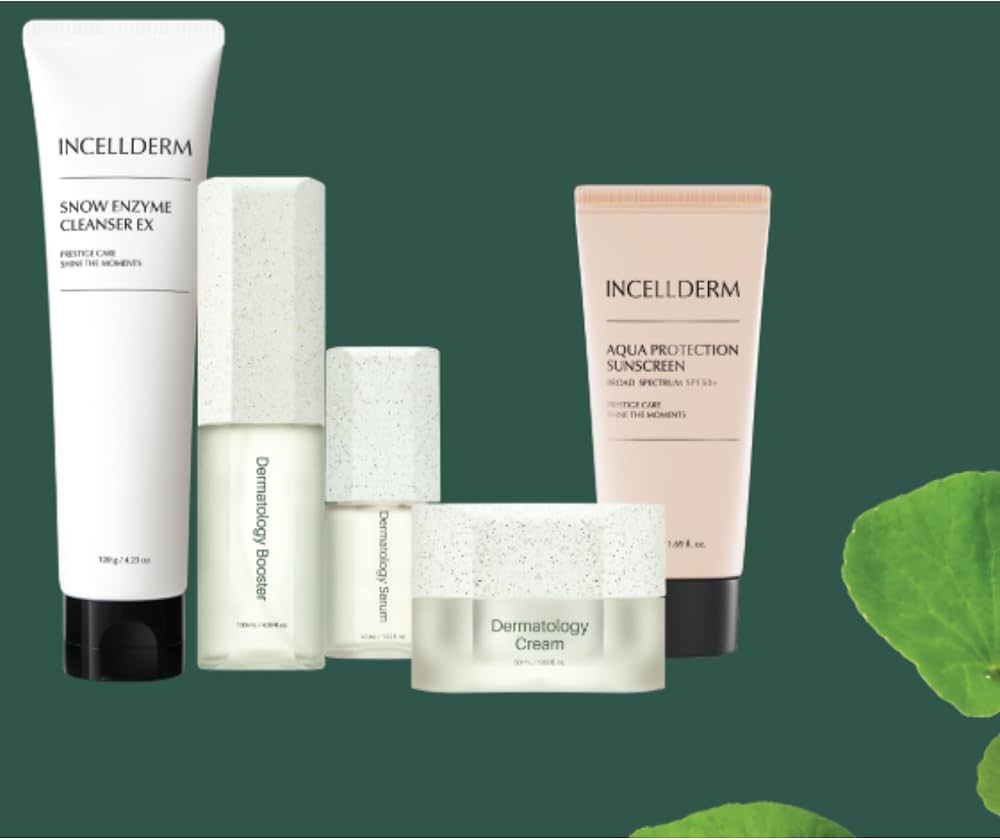 Amazon.com: INC-ELLDERM Skincare Set, 5 Piece Collection