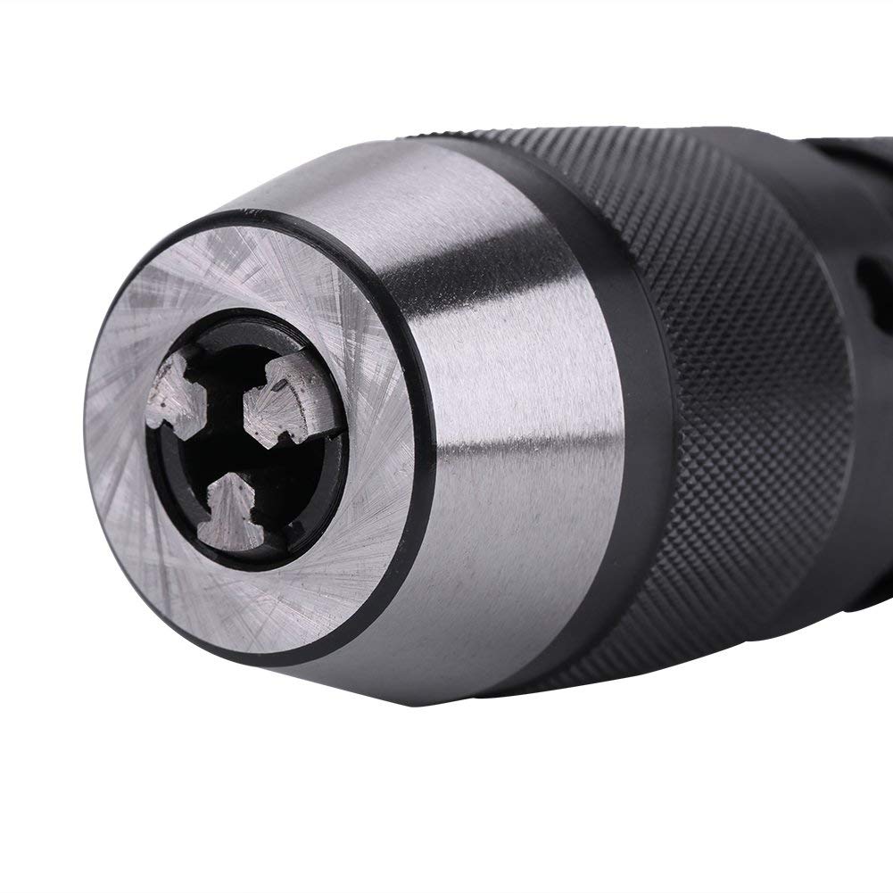 Mandrino Autobloccante, Mandrino Autoserrante 0-13mm B16 1/2 "Keyless Drill Chuck in Acciaio con Albero Conico per Tornio Trapano Elettrico Punta Centraggio Mandrino Tornio