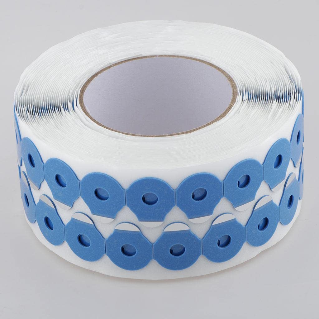 1000Pcs Eyewear Lens Processing Polieren Anti Rutsch Pads Aufkleber Blau, Blau, 02
