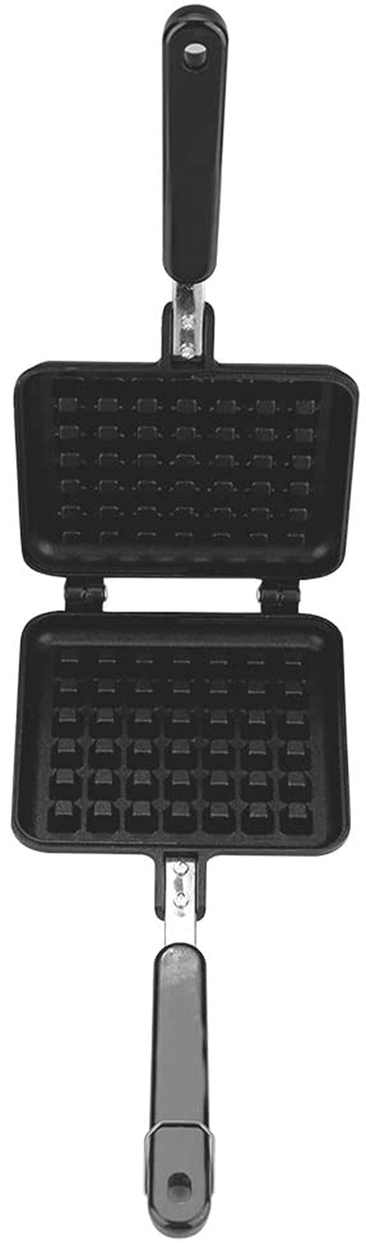 CharmCollection Non Stick Waffle Iron 30 x 14.5cm, for Breakfast and