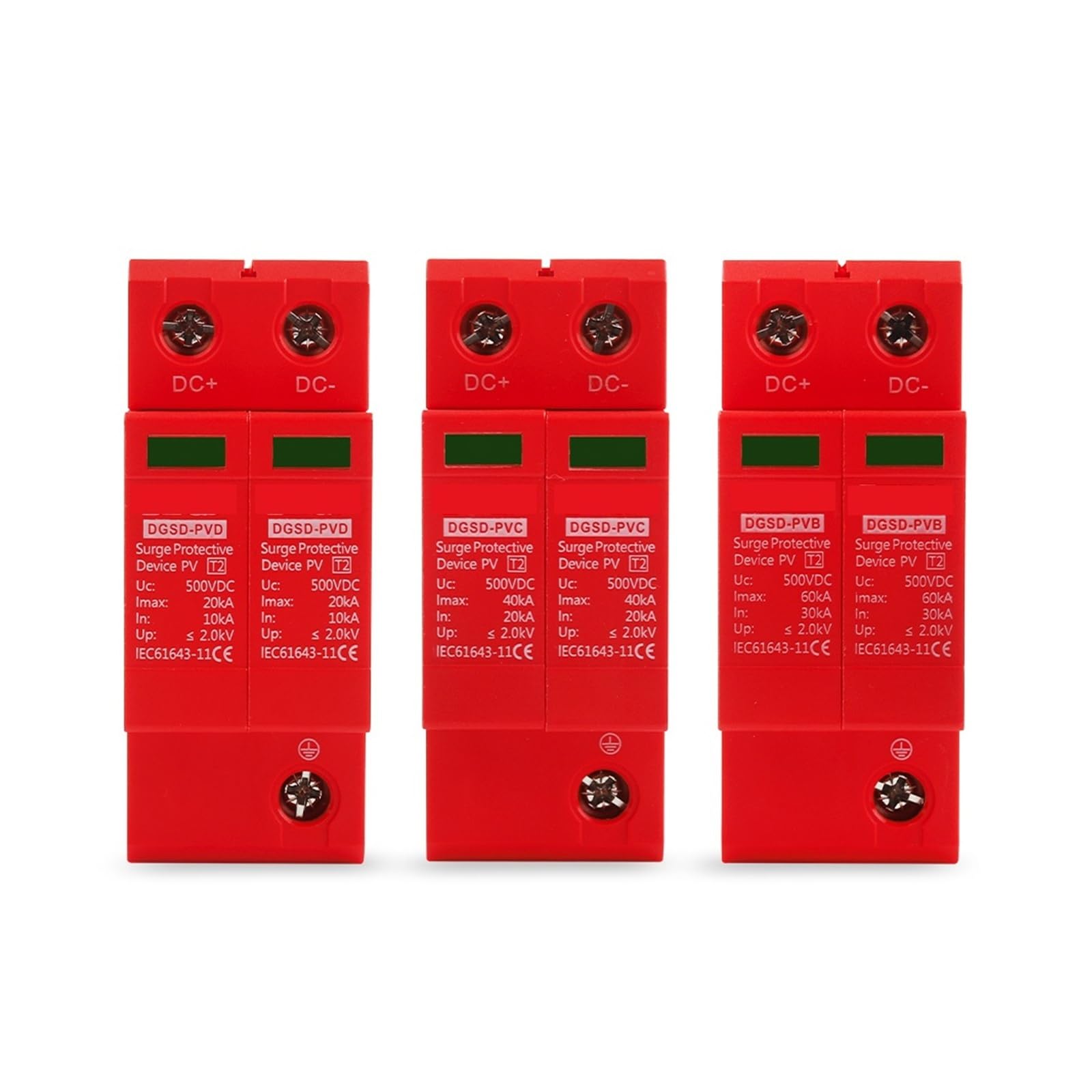 DC SPD 800V 2P pour sécuriser l'électricité de votre maison
