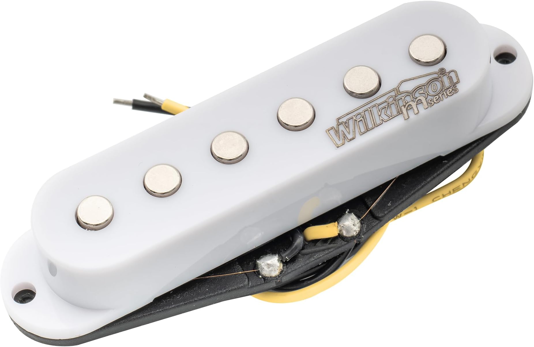 Wilkinson M-serie Hoge Output Strat Single Coil Pickup Halselement voor Stratocaster Elektrische Gitaar, Crème