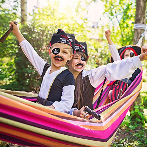 FORMIZON 48 Stück Piraten Zubehör Set, Piraten Party Mitgebsel Kinder Piratenkapitän Augenklappe Piraten Bandana… – Bild 7