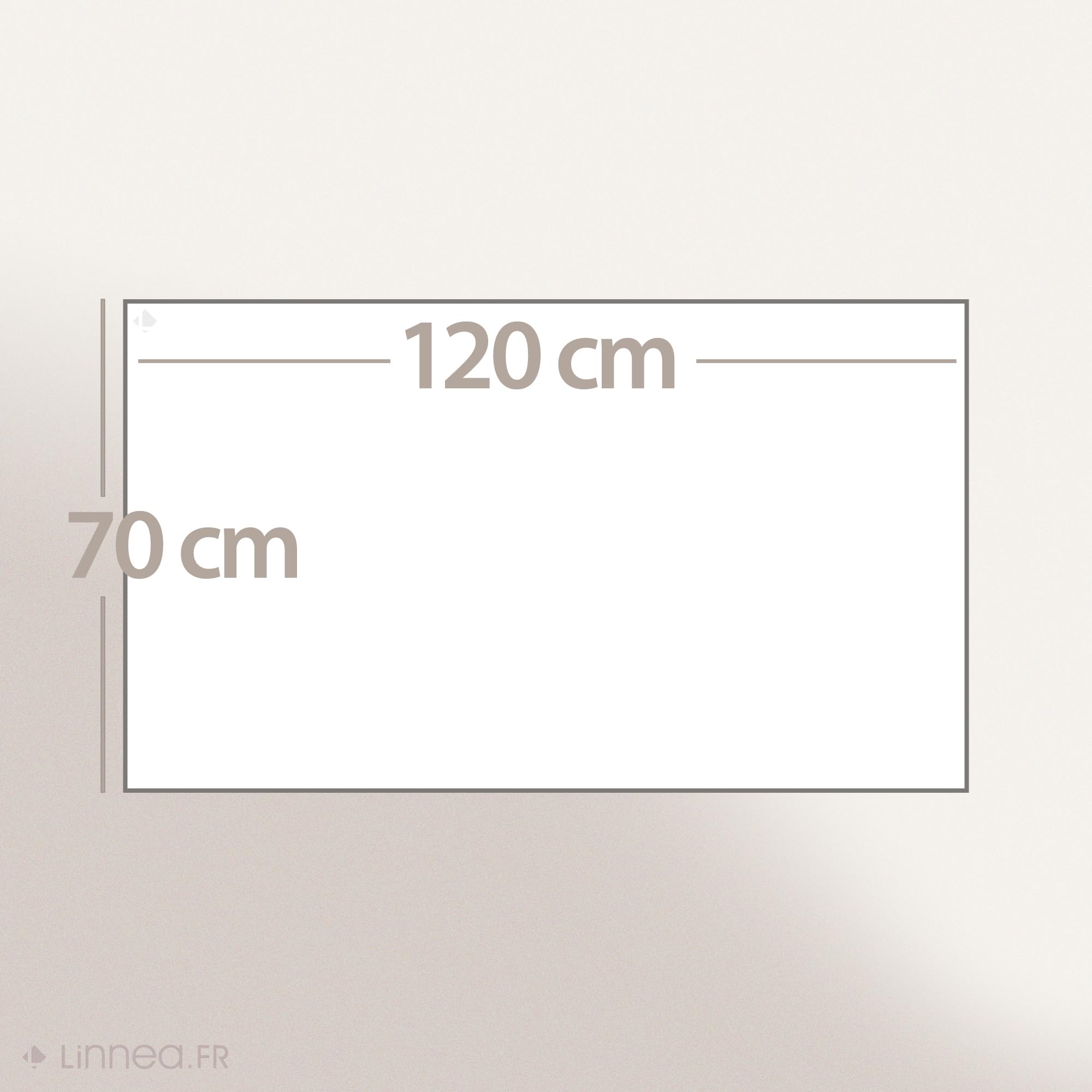 Linnea Tapis de Bain 70x120 cm Dream Beige Sable 2100 g/m2