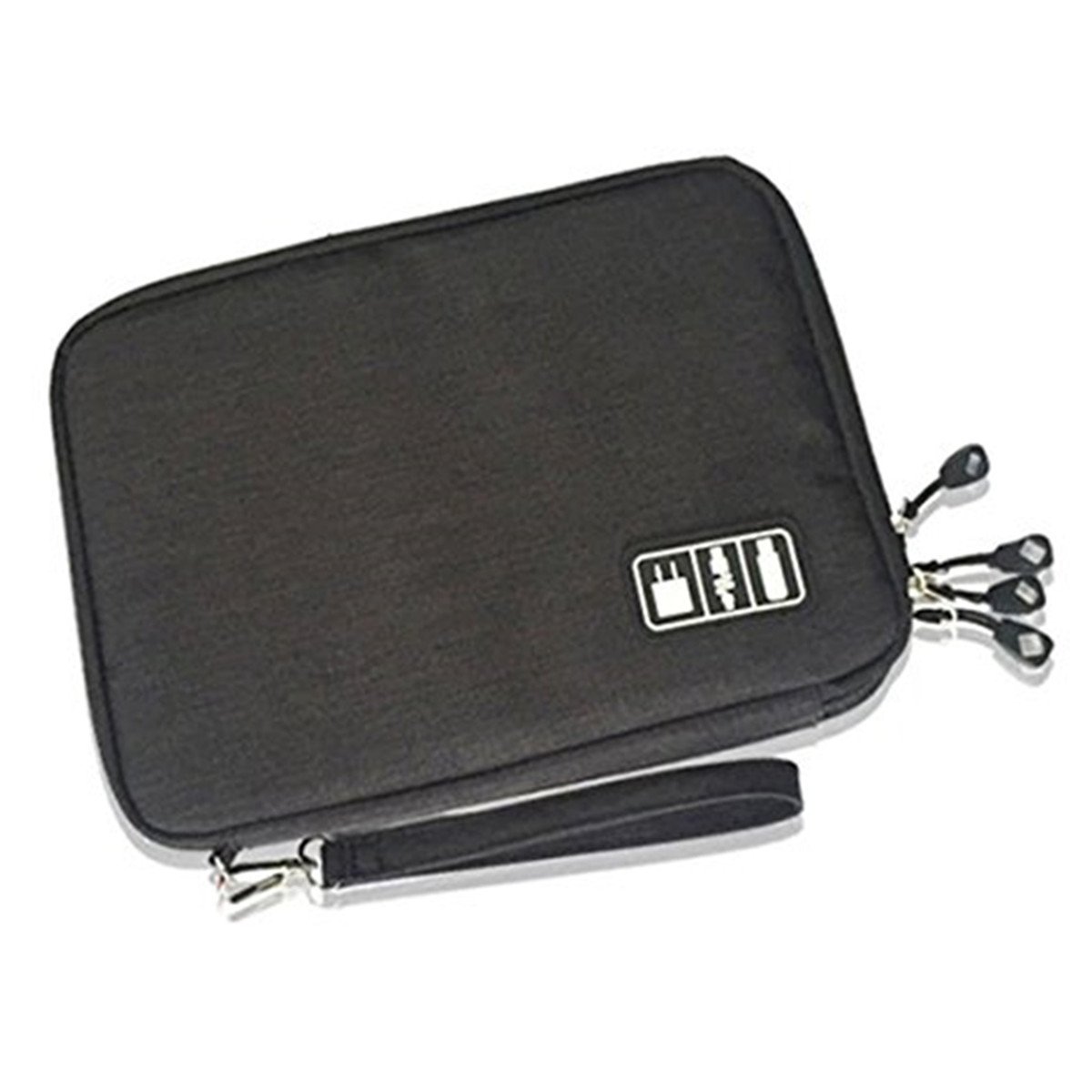 Shepearl Grid Travel Office Universal Cable Organizer Electronics Accessories Cases Waterproof Storage Bag