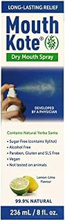 Mouth Kote Dry Mouth Spray, Oral Moisturizer with Yerba Santa, 8 Fluid Ounce