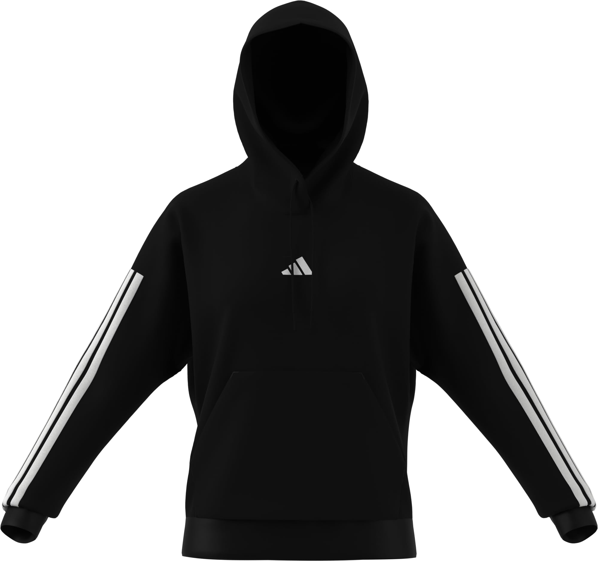 adidas Donna Essentials 3-Stripes Fleece Hoodie