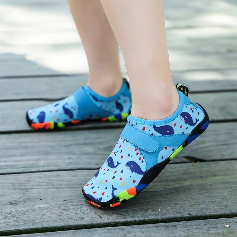 Kids Boy Girl Anti Slip Aqua Shoes for Beach4
