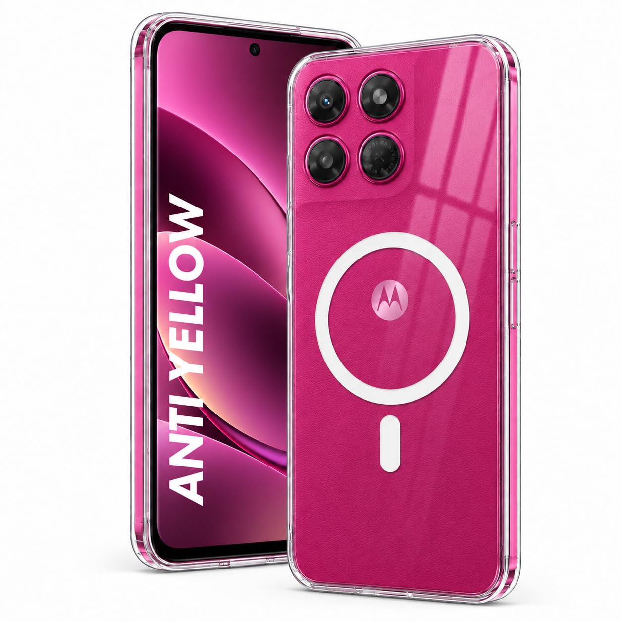 DIZORO Crystal Clear Compatible with S24 Case with Anti-Yellow Anti-Scratch Shockproof Transparent Cover — Amazon image 31