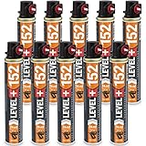 HÖCHSTE BETRIEBSPARAMETER Gaskartusche 10 Stk. Ersatzgas für gasbetriebene Setzgeräte, 152mm x Ø32, Fuel Cell, Gaspatrone für Gasnagler L+152