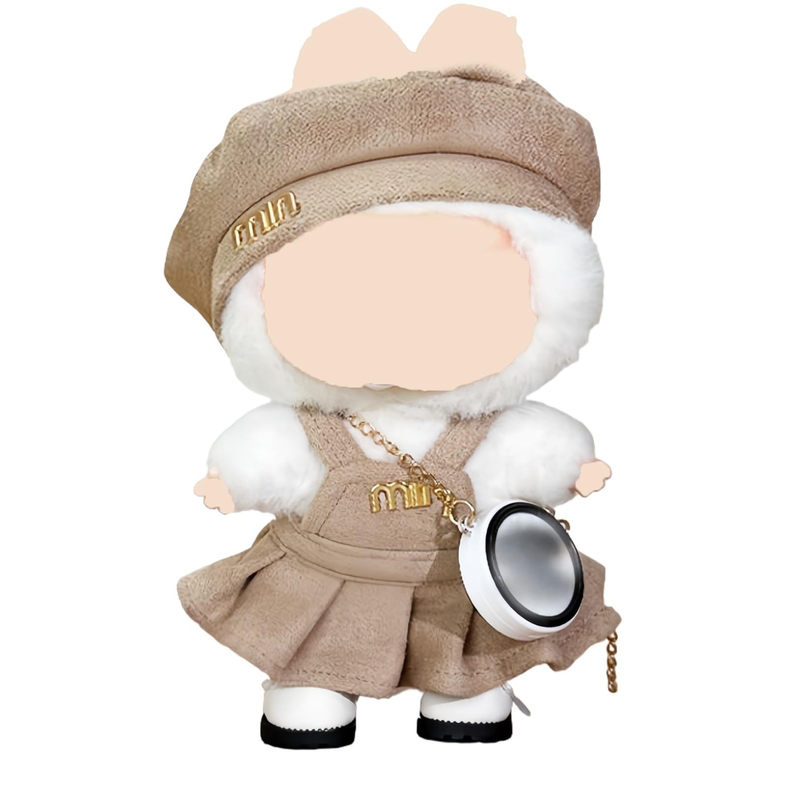 Amazon.co.jp: ラブブ 17cm 着せ替え 5点セット ぬいぐるみ服 人形服