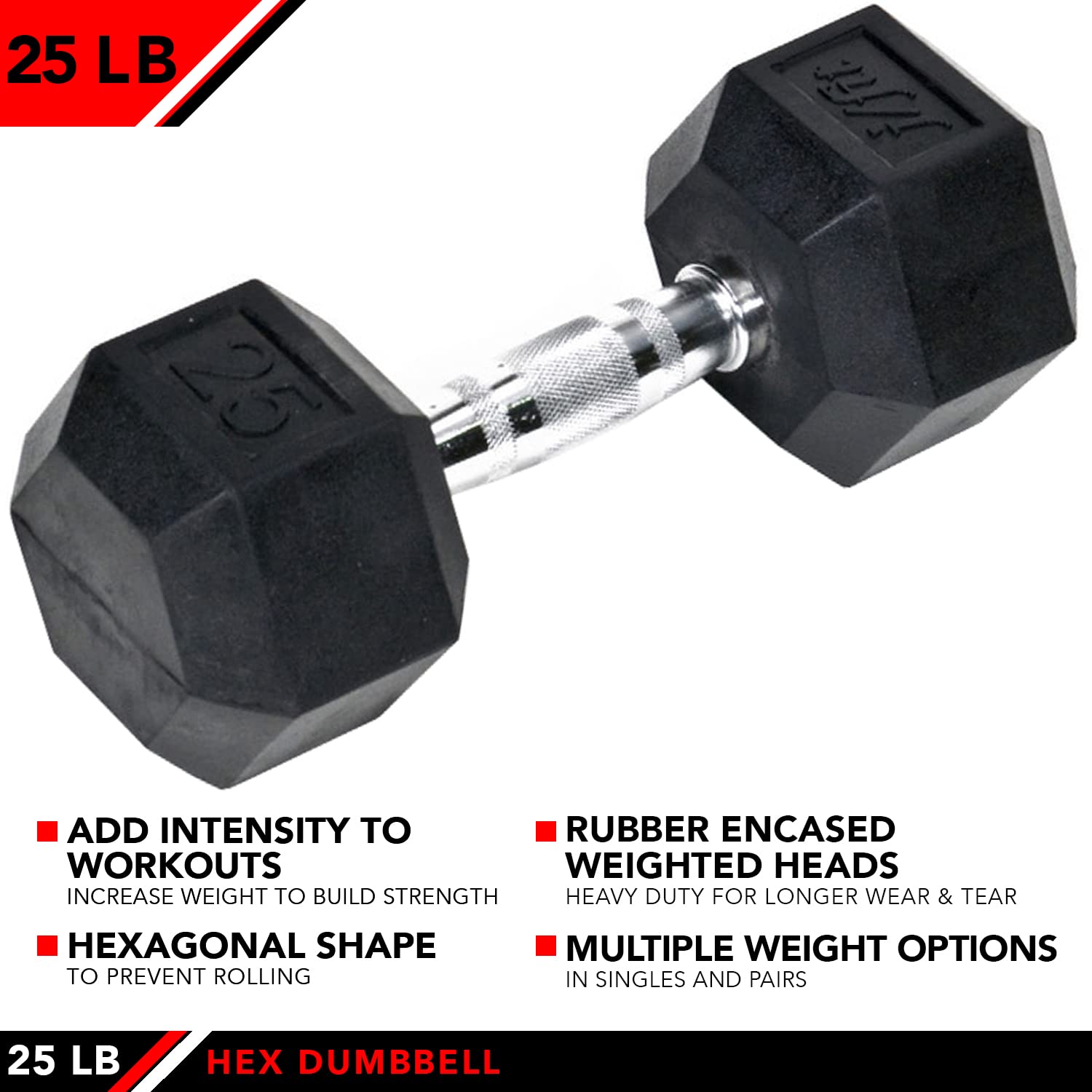 HOMCOM Set di 2 Manubri da 4 kg Esagonali, Coppia di Pesi per Palestra con Presa Antiscivolo e Rivestimento in Gomma, Nero HOMCOM Set di 2 Manubri da 4 kg Esagonali, Coppia di Pesi per Palestra con Presa Antiscivolo e Rivestimento in Gomma, Nero