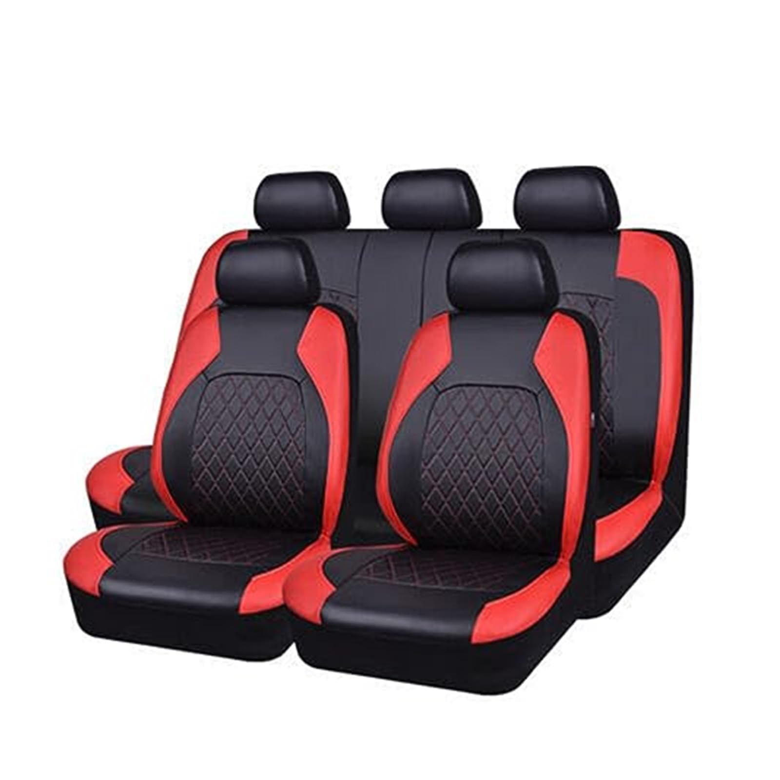 Amazon | シートクッション Pu レザーカーシートカバーのためにハッチ
