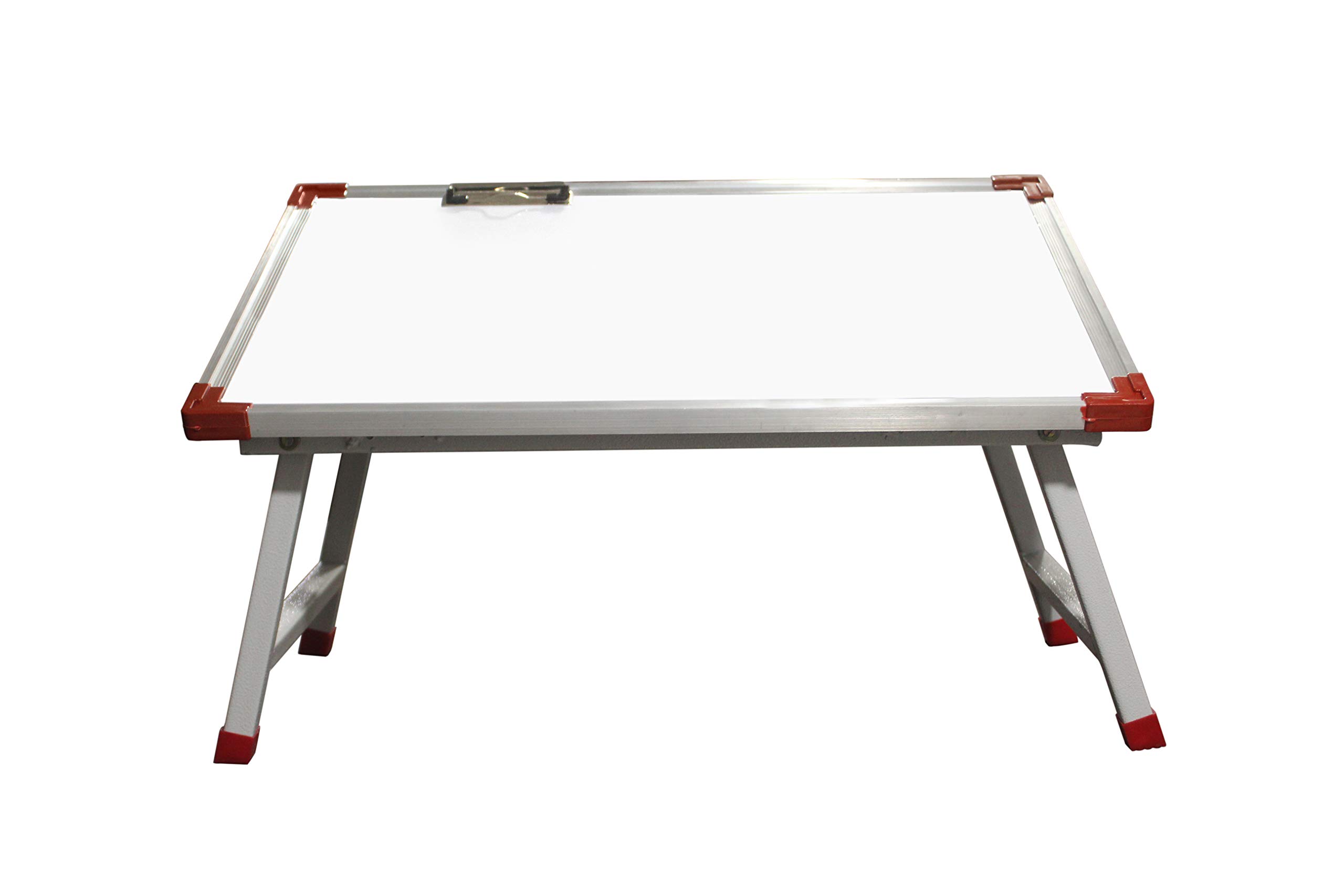DEVASHREE Heavy Duty Portable Laptop Table for Work & Study – Multipurpose Foldable & Adjustable Lap Desk Stand Bed Tray for Homework Breakfast Writing Pad Whiteboard with Paper Holder Clip Students (B08TQQQWJL) Amazon Price History, Amazon Price Tracker