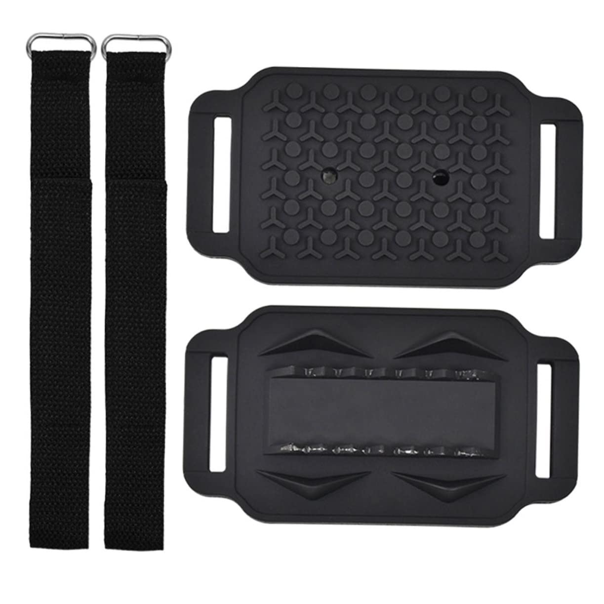 FOYTOKI Portable Outdoor Supply Slip Ice Grippers for Shoes Climbing Hiking Walking Cleats