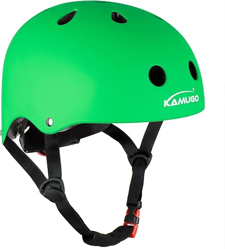 Miniatura 9 de KAMUGO Casco para niños, casco ajustable para niños, certificado CPSC para niños de 3-88-14 años de edad- Casco de seguridad para ciclismo, patinaje