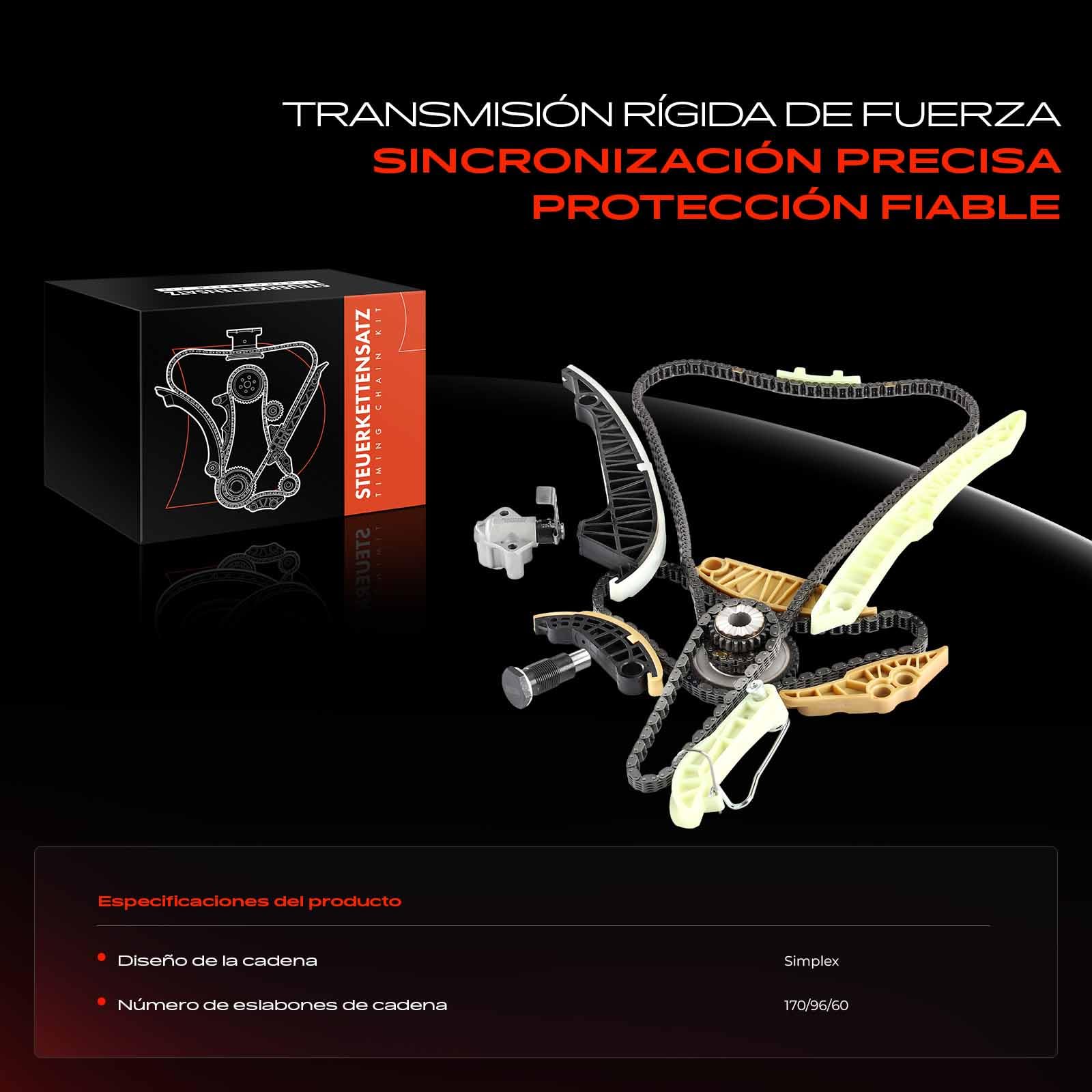 Frankberg Kit de cadena de distribución cadena de distribución