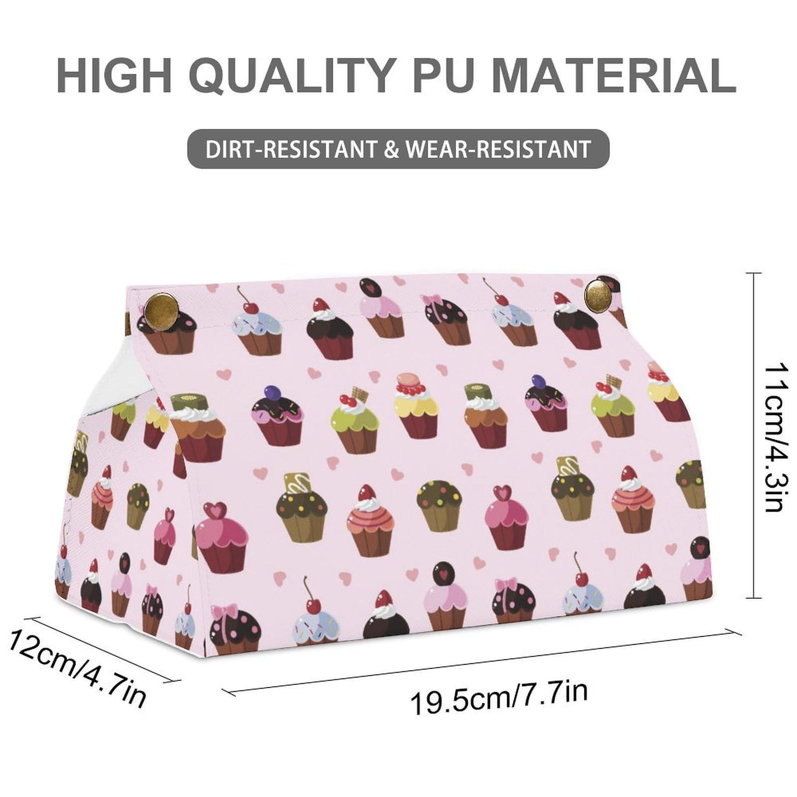 Amazon｜ティッシュケース ティッシュボック お菓子 ケーキ柄