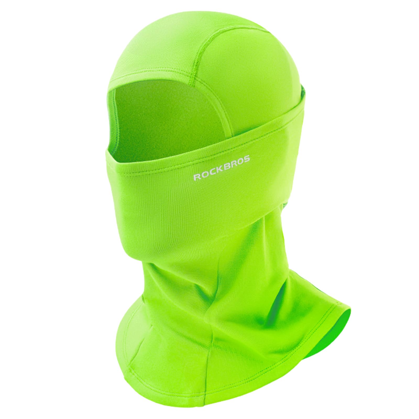 ROCKBROS Passamontagna Moto Invernale Termico con Pile Balaclava Sottocasco Caldo Multifunzionale per Ciclismo Sci Antivento Traspirante Unisex Taglia Unica Logo Riflettente 4Colori