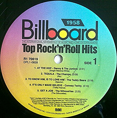 Billboard Top Hits: 1958
