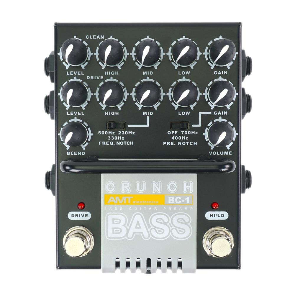 AMT Bass Crunch BC-1 - Preamplificador para bajo JFET (2 canales)