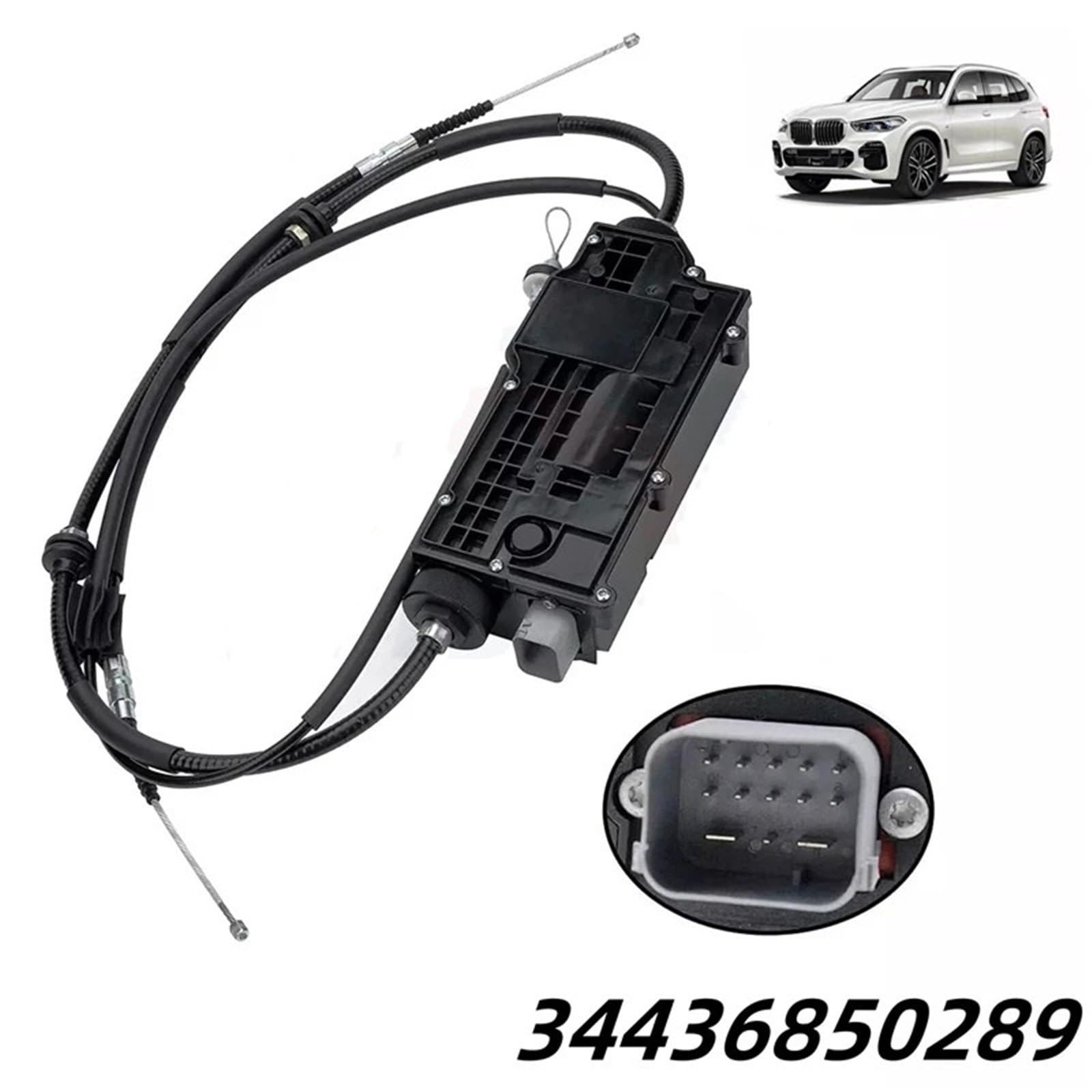 Dźwignia Hamulca Ręcznego Samochodu 34436850289 Dla BMW X5 X6 X5 M X6 M E70 E71 E72 Elektryczny Hamulec Postojowy Siłownik Hamulca Ręcznego Z Jednostką Sterującą