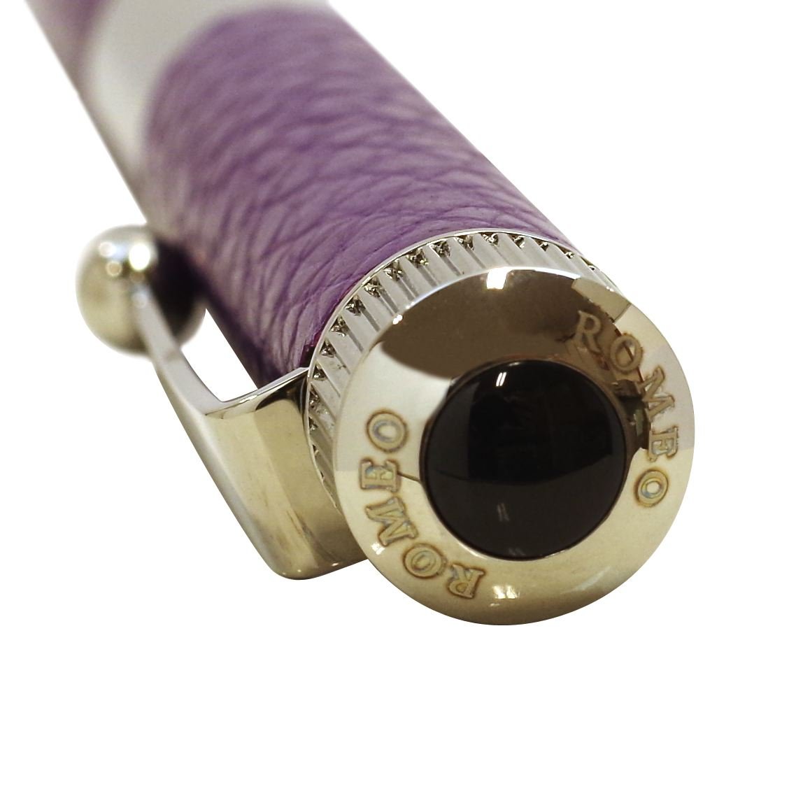 Amazon | No.3 ロメオ ボールペン 本革レザー【ロイヤルパープル