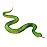SIENON Realistic Fake Snakes Toy, Soft Rubber Snake Figure Garden Scare Birds and Squirrels, Green Poisonous Snake Figurines Stress Relief Gag Toys Halloween Party Favors Decoration Prank Props