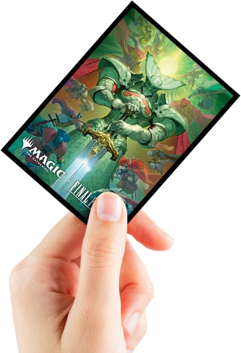 Ultra PRO - Final Fantasy x Universes Beyond Summon Knights of The Round 100ct Deck Protector Sleeves for Magic: The Gathering | Trading Card Accessories, Collectible Games, Final Fantasy Collectibles