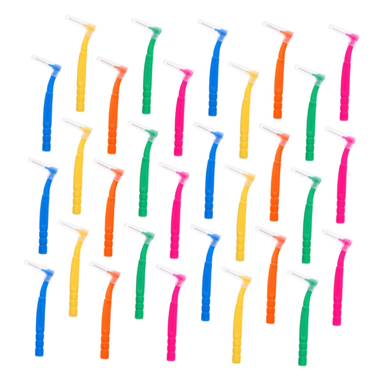 Beaupretty 150piezas Cepillos Interdentales Para Limpieza Bucal Cepillos Interdental Para Oral Herramienta De Limpieza Para Dientes