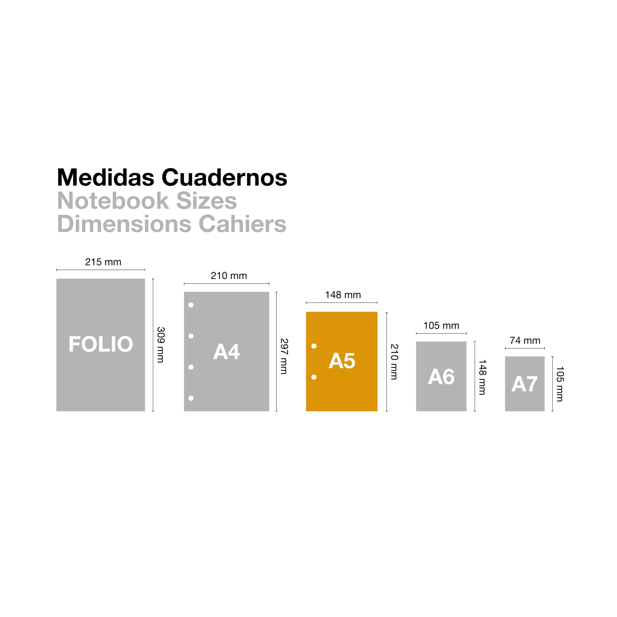 Miquelrius - Cahier A4 Carnet De Notes Emotions, 120 Feuilles 90 G/m²