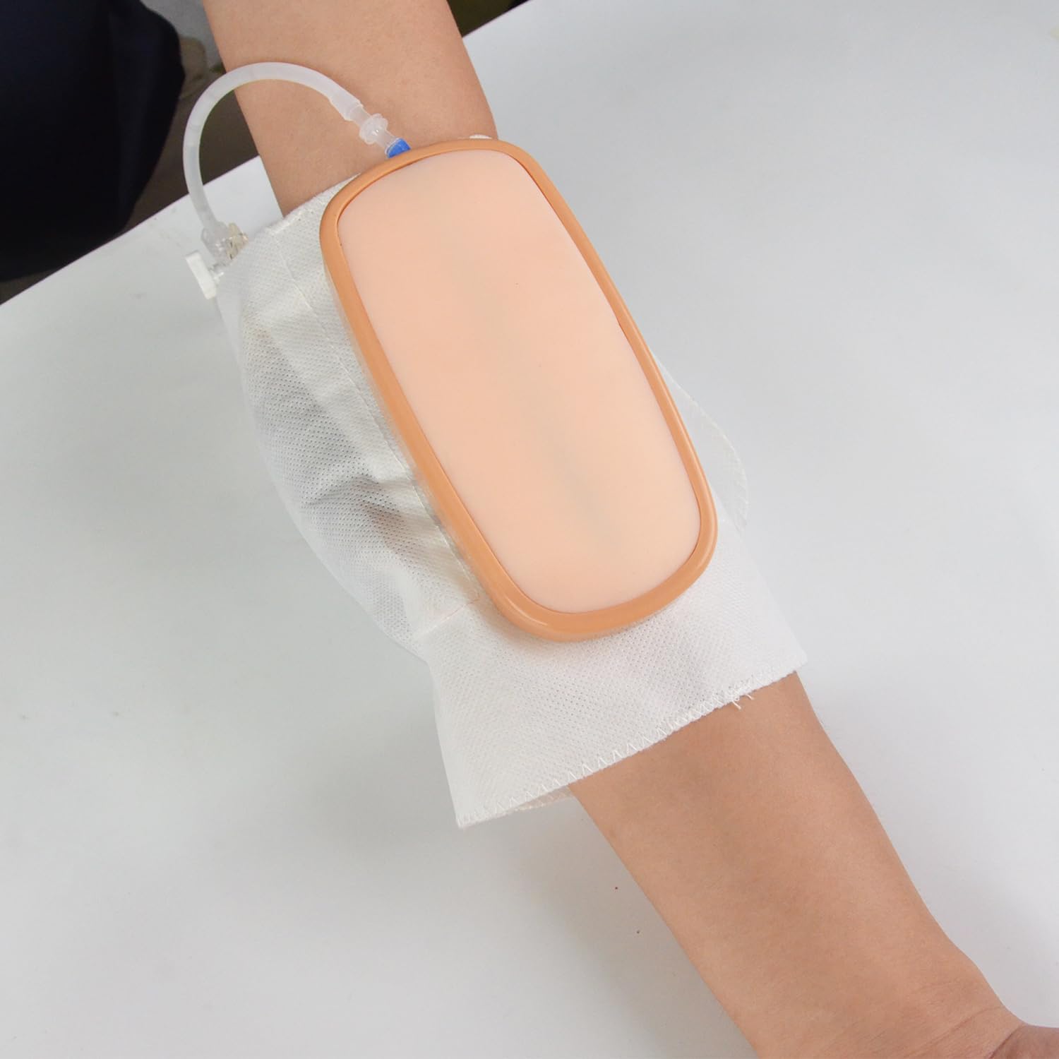 IV Practice Kit for Nursing Students – Wearable Venipuncture & IV Insertion Training Kit with Flashback Blood System, Phlebotomy Practice Model for Medical Training, IV Start Kit for Nursing School