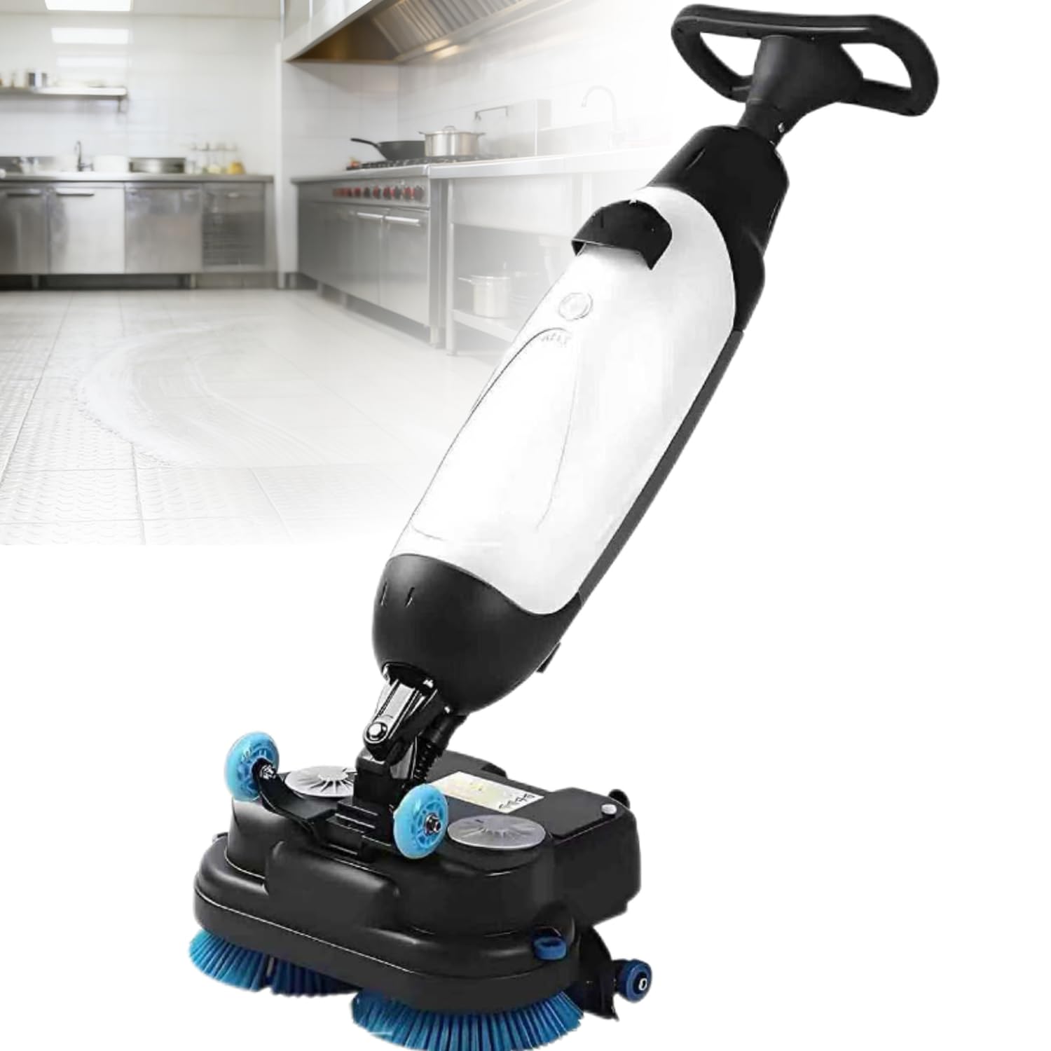 Fregadora eléctrica de Suelos autopropulsada, 17" para Uso Comercial.