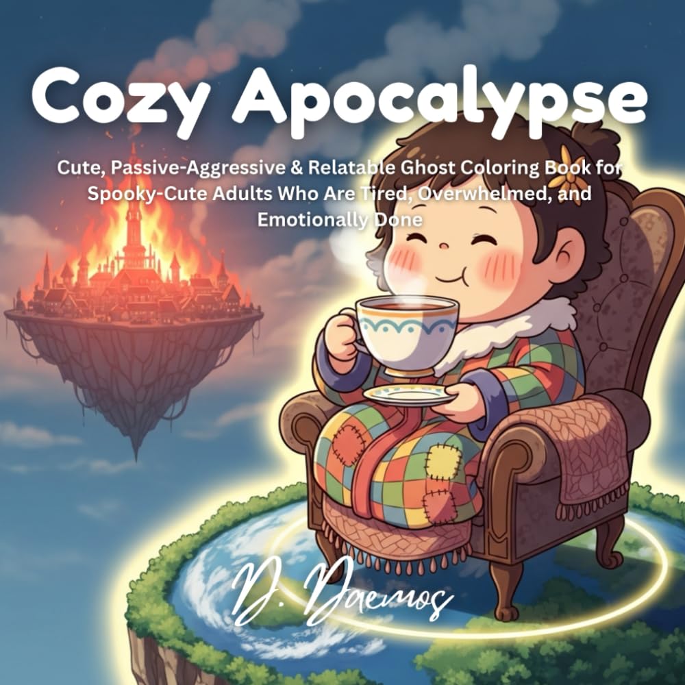 Cozy Apocalypse: A Cozy Apocalypse Coloring Book Filled with Cute Chaos, Soft Survival, and Adorably Aesthetic End-of-the-World Scenes