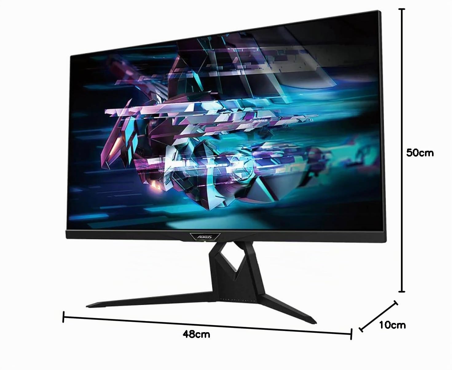 GIGABYTE AORUS FI32U 31,5” Monitor de Juego Pro 4K - 3840 x 2160 (UHD), 144Hz, 1ms, 350 CD/m2, FreeSync Premium Pro, Display HDR400, HDMI 2.1, Displayport 1.4