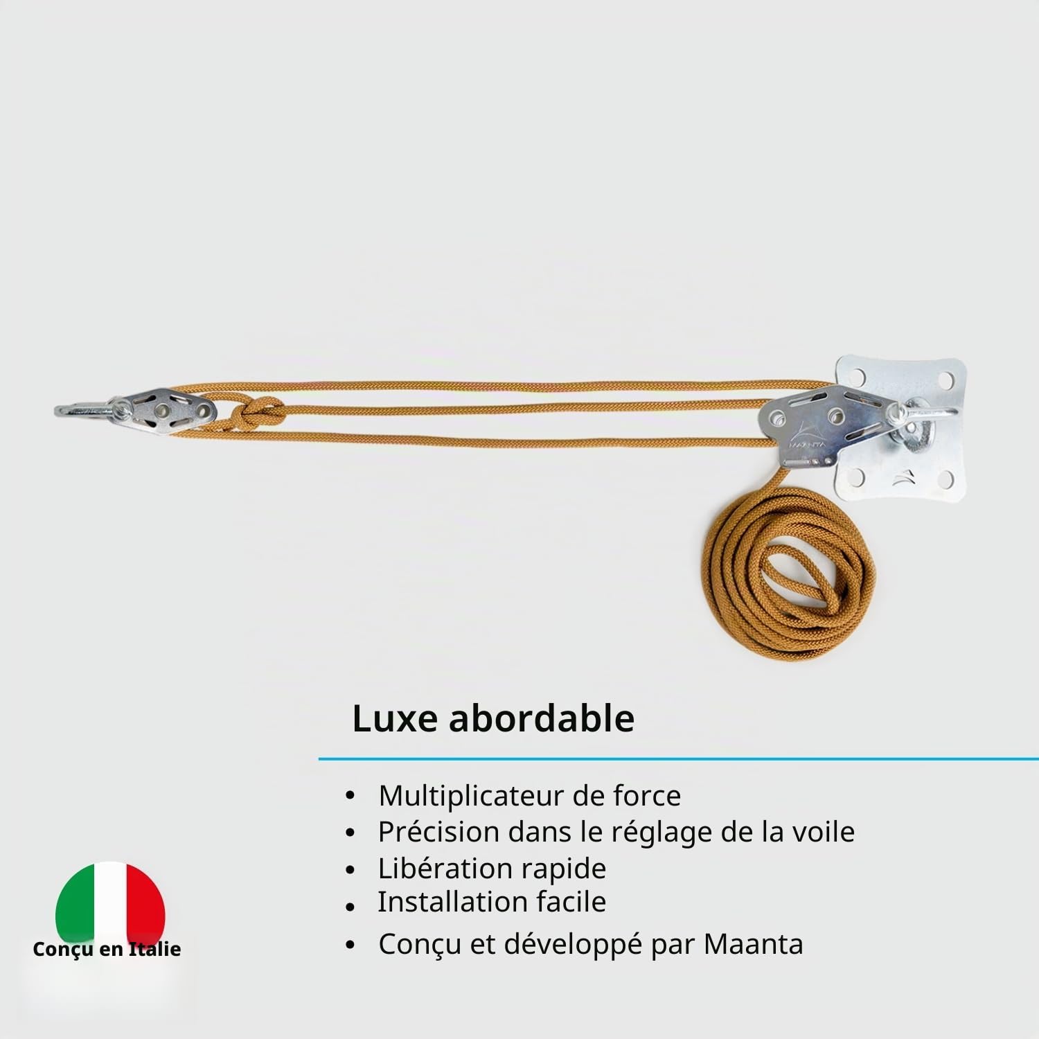 Ancrage mural pour voiles d'ombrage (acier galvanisé, beige, 1 kit mural)