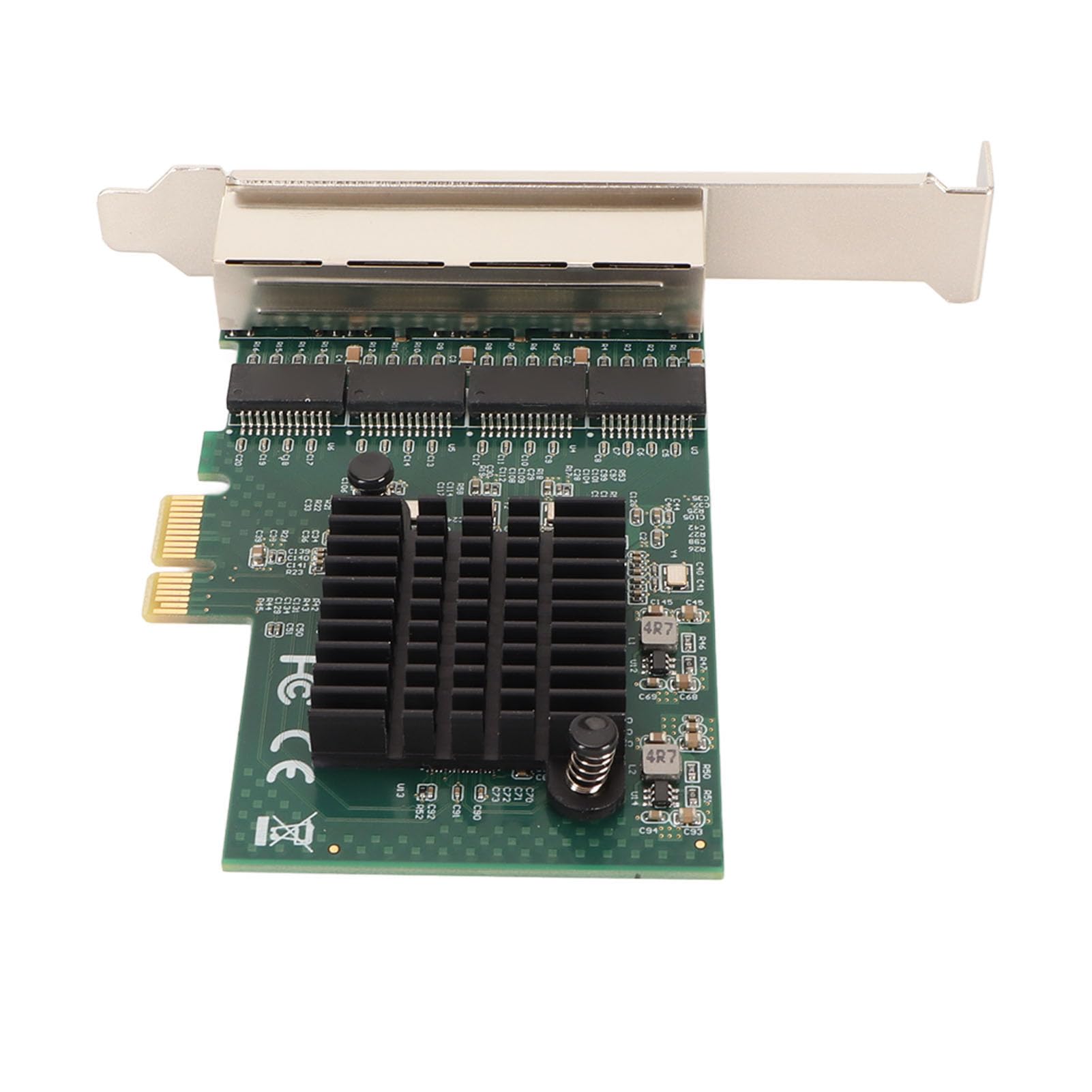 Gigabitowa Karta Sieciowa PCIe Wysokowydajny 4-portowy Adapter