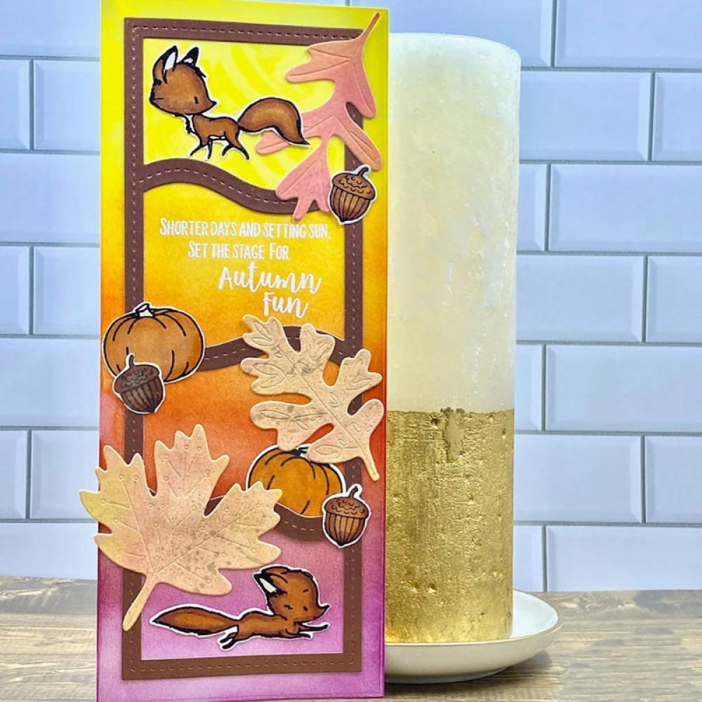 2 Fustelle Per Biglietti Rettangolari In Acciaio Al Carbonio - Per Scrapbooking, Goffratura E Fai Da Te - Foto 8