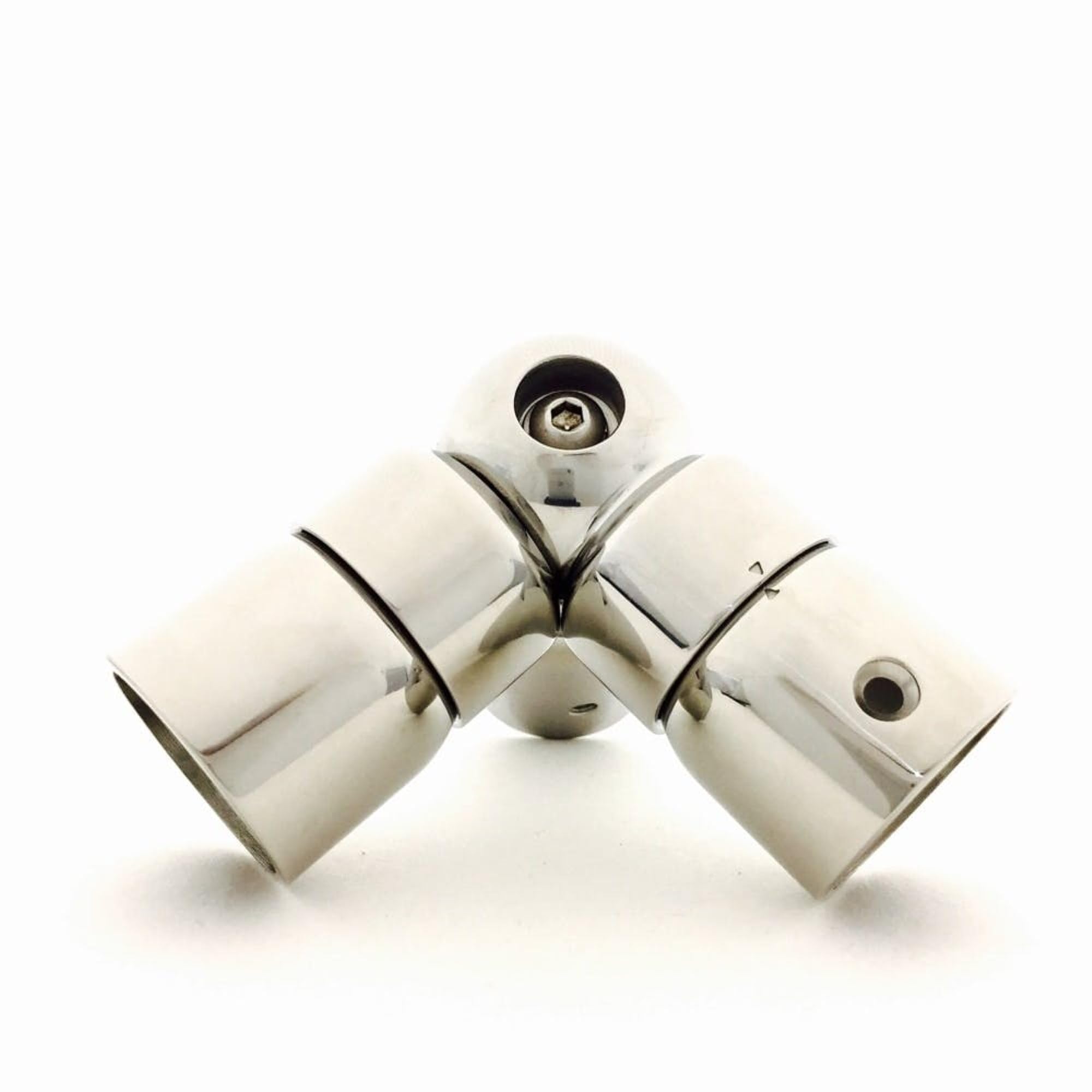 Amazon | マツ六 支柱用コーナージョイント ステンレス製手すり部品 太