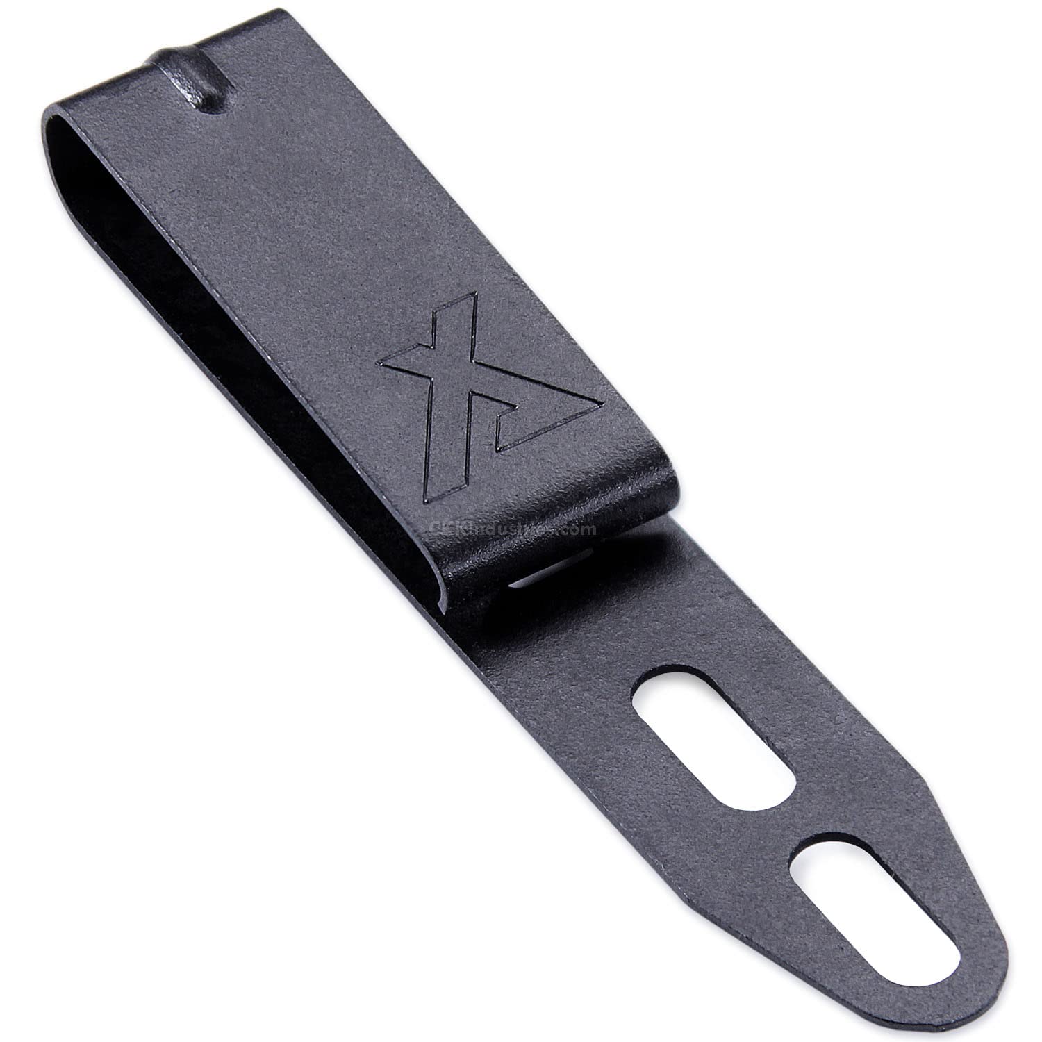 HolsterSmith Universal Metal Belt Clips for Holster Making - (ARC Series) - (Powder Coated Finish) - (Tactical Black) - (Fits Belt Sizes 1.50 & 1.75 Inches)