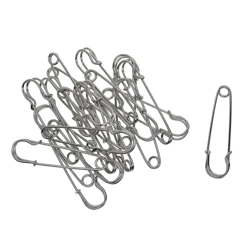 Zambuph Heavy Duty Safe Pins Brooch Pin Diaper Pin Exceptional Tools Crafted To Quilting Crafting Experiences Spring Lick Fasterner Stainless Steel Safety