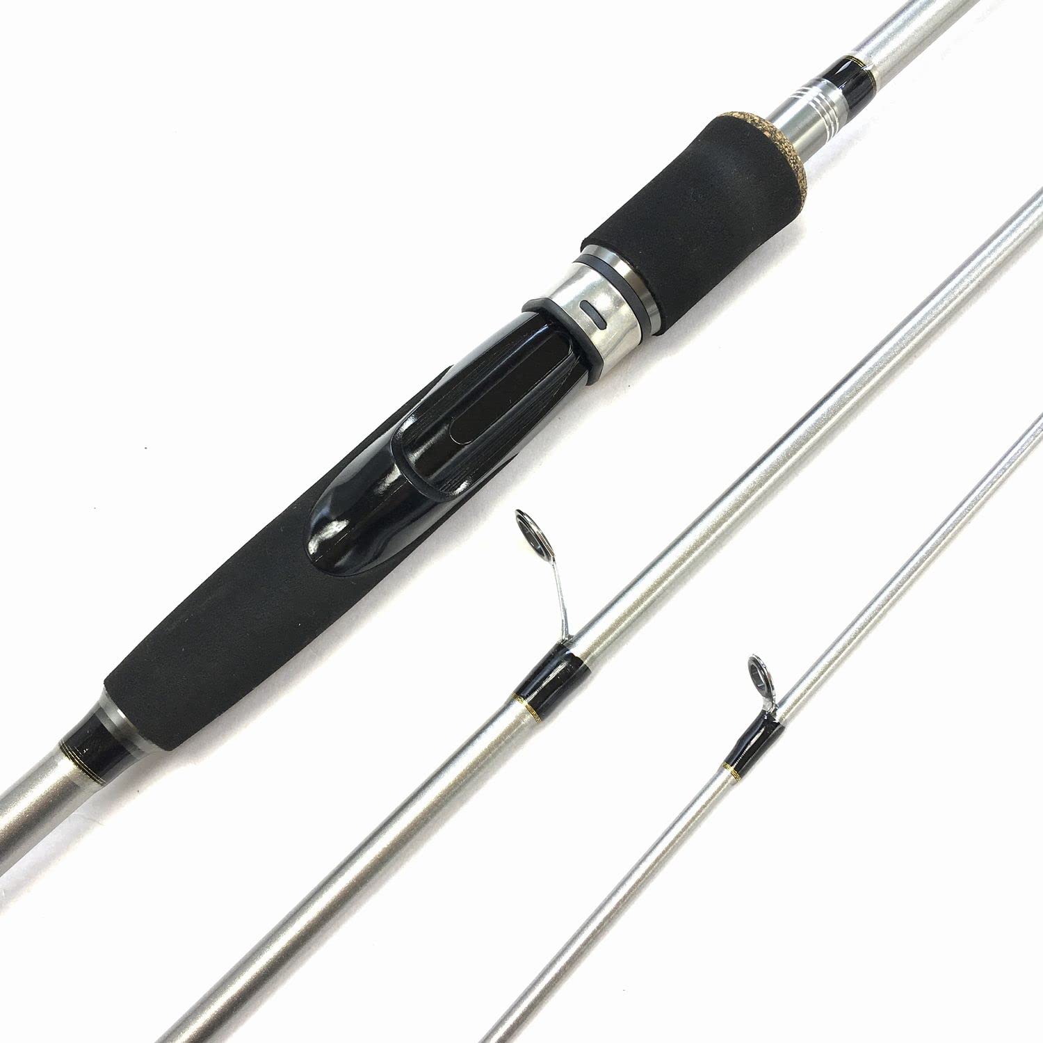 Amazon | EVA 8ft (2.4m) スピニングロッド 3ピース (ML