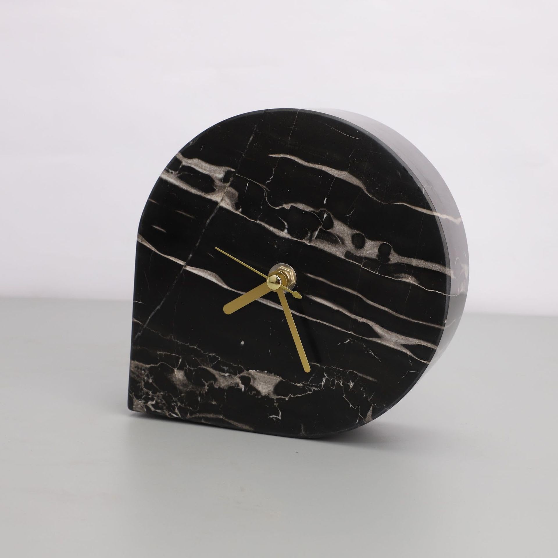 NIBHZ Sveglia analogica, silenziosa, Senza ticchettio, per Ufficio, a Batteria, Camera da Letto, Anziani, Adulti, Bambini, Regali per Studenti,16x5x15.5cm