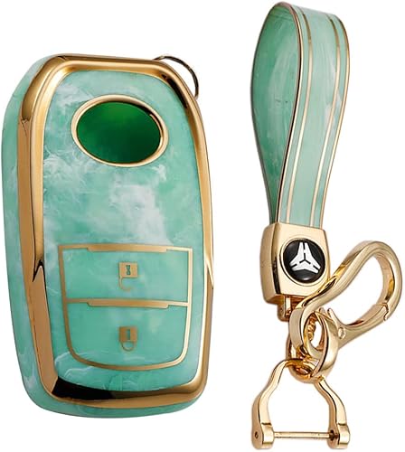 Miniatura 6 de KUNIO Car Key Fob Cover Case Fit for Toyota RAV4 Camry Corolla Key Protective Cover Keychain Key Shell TPU Key Holder