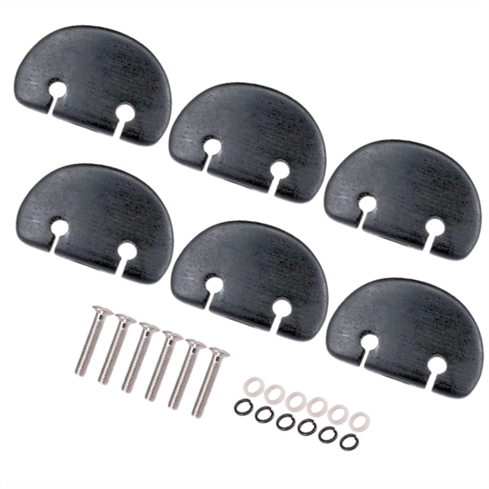 tunery blokujące głowice 6 Sztuk Gitara Klasyczne Tuning Peg Tuners Maszyna Głowice Przyciski Gałki Uchwyt Wskazówka Cap Instrument Muzyczny Część