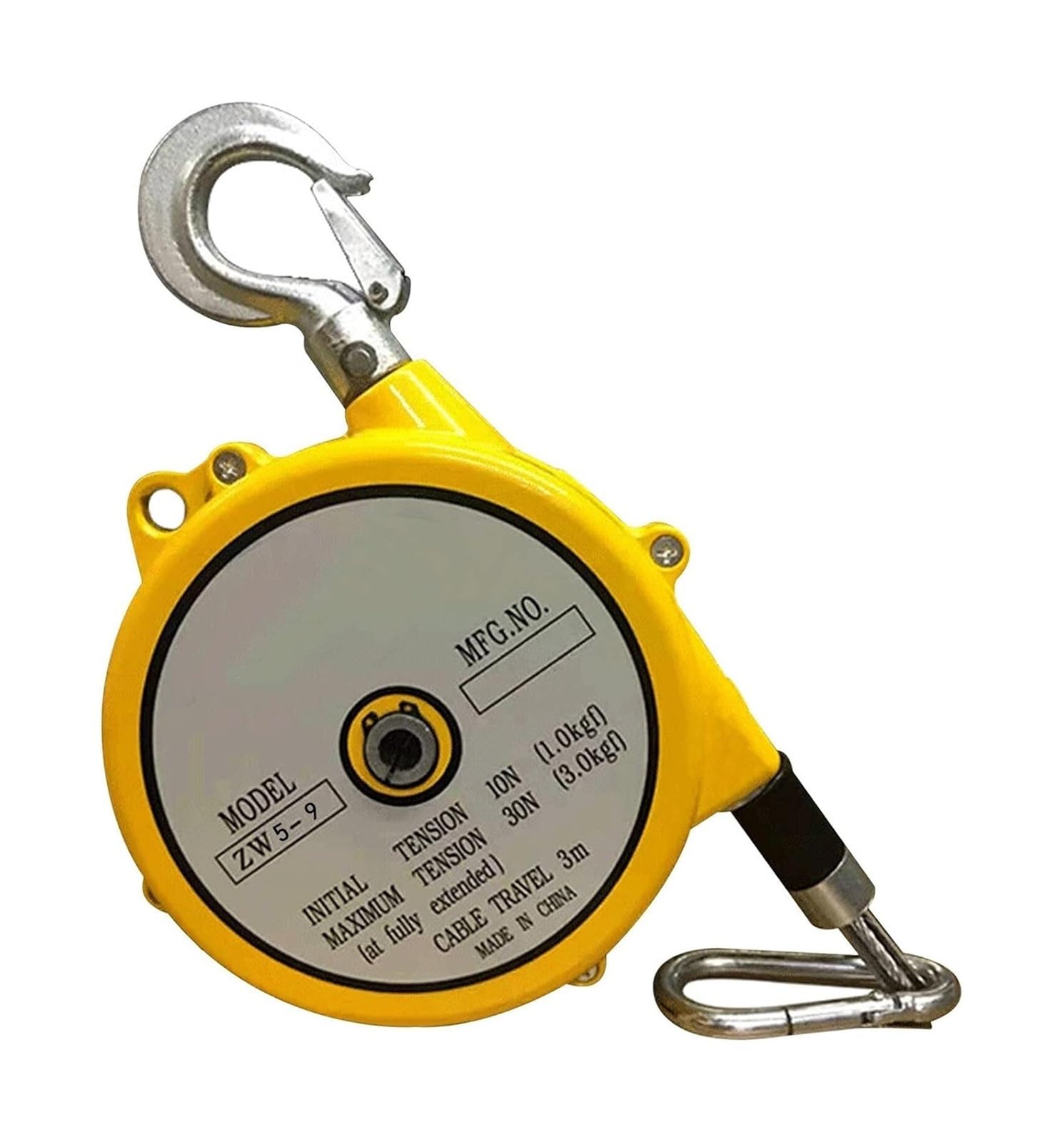 UZAMIRLEX Spring Balancer, Self-Locking Spring Balancer Retractable Tool Holder Hanger Multiple Sizes(5-9kg)