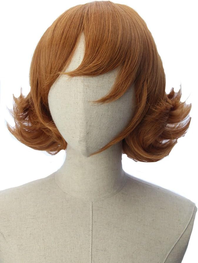 Cocoa Brown Short Flapper Bob Anime Cosplay Pidge Adult Wig Inspired by Voltron
